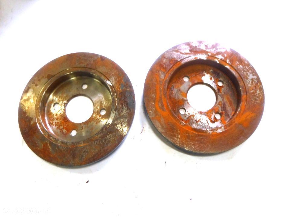 tarcze nowe oryginał hamulcowe tył scorpio fiesta mk6 mk7 focus mk1 fusion - 5