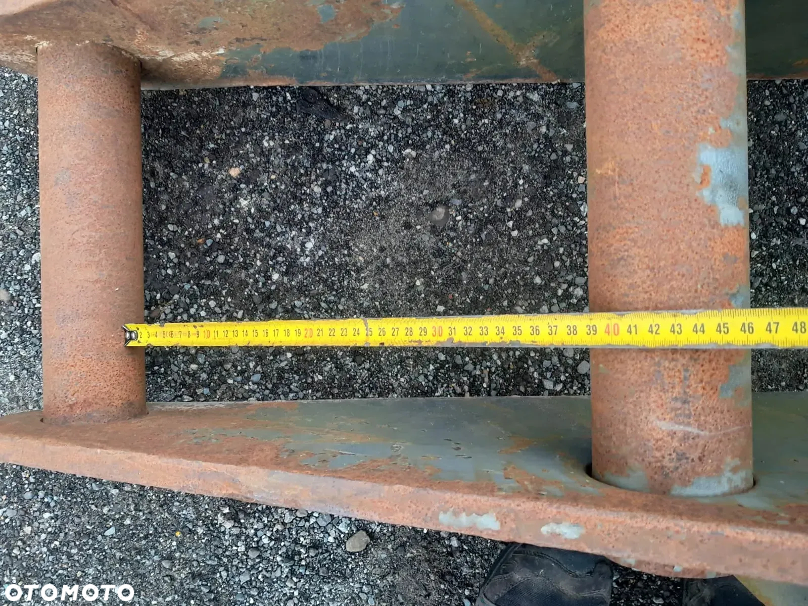Widły przeładunkowe Scott paleciarka paleciak karetka do koparki fi80mm. - 8