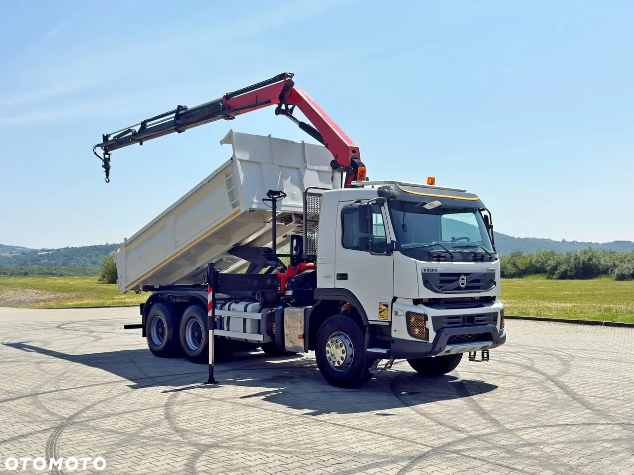 Volvo FMX 410 * WYWROTKA 4,70 m + PK 14002 - EH B + PILOT / 6x4 - 2