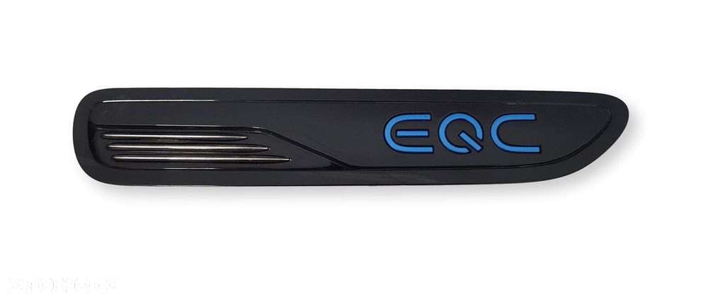 MERCEDES lewy + prawy ZESTAW Emblemat boczny blotnika EQC OE - 2
