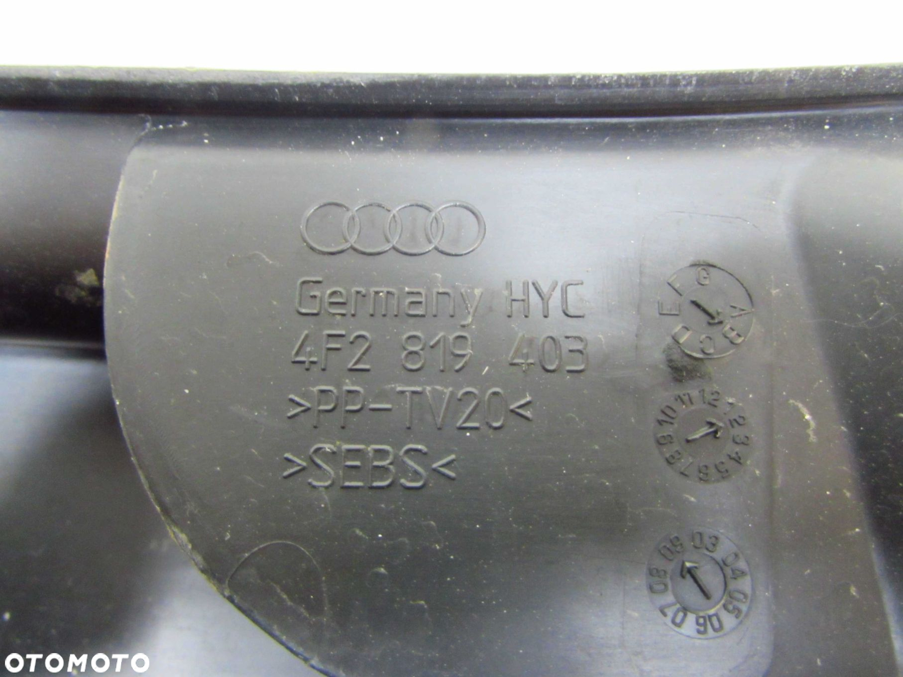 AUDI A6 C6 04-11 PODSZYBIE 4F2819403 UK - 6