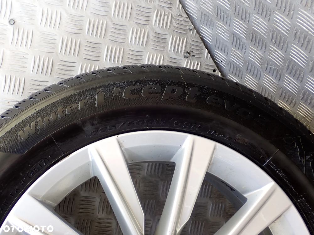 KOŁA FELGI ALUMINIOWE VW 7JX17 ET 43 5X112 5N0601025 S Z OPONAMI ZIMA 235/55/17 - 10