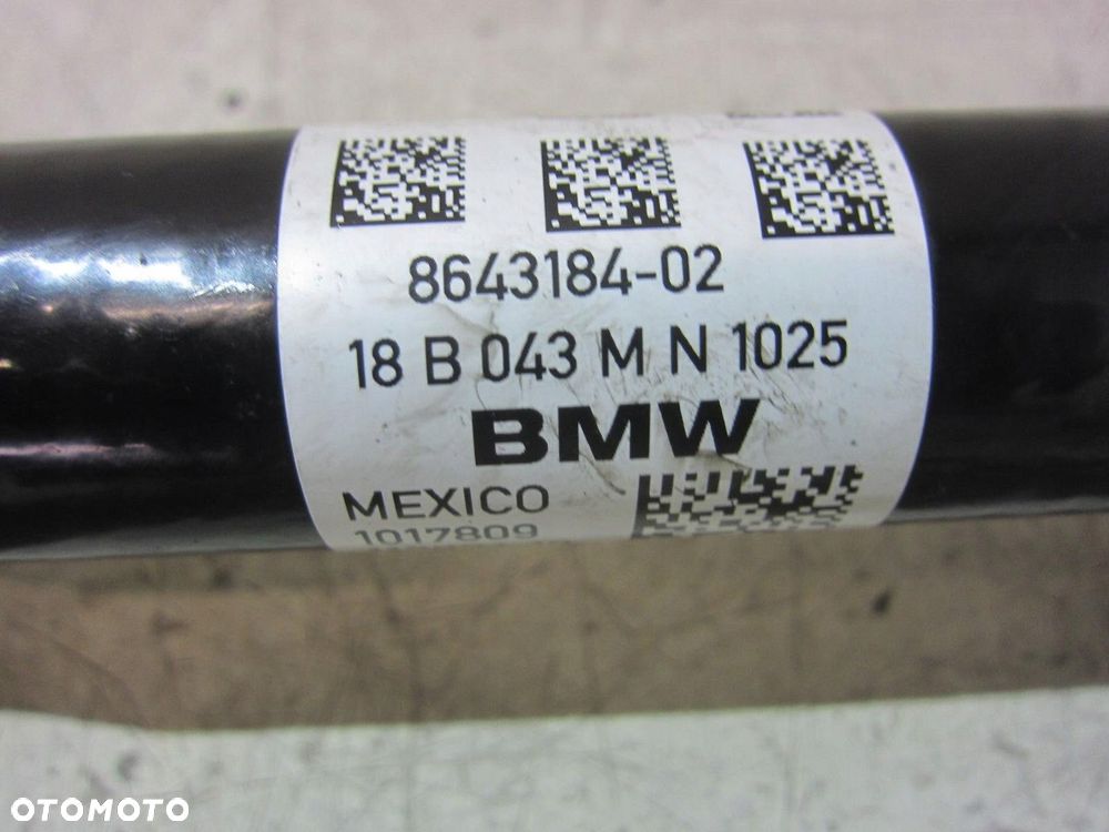 BMW X3 G01 X3 X4 G02 PÓŁOŚ PRAWA PRZEDNIA PRZÓD XDRIVE 8680338 31608680338 - 8