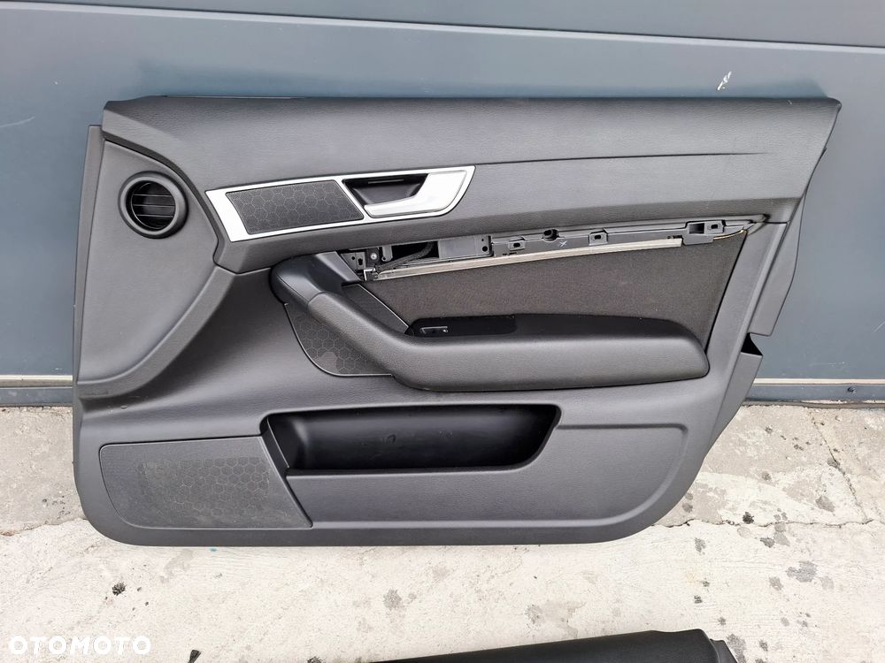 Boczki Drzwi Komplet Czarne Ambiente Audi A6 C6 Kombi/Sedan - 10
