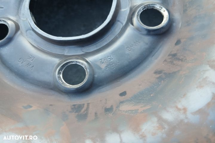 Jante tabla cu anvelope 15 - set 195/65 R15 1K0601027C 6JX15H2 ET47 1 - 5