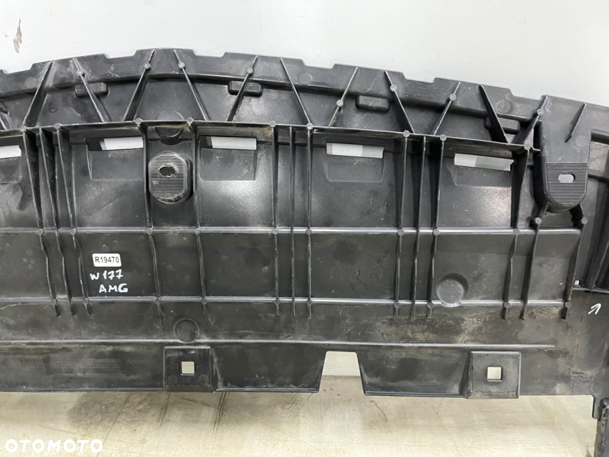 Osłona pod zderzak Mercedes w177 AMG AMG-line 18r.- przednia osłona płyta dolna podwozia a1778854900 - 9