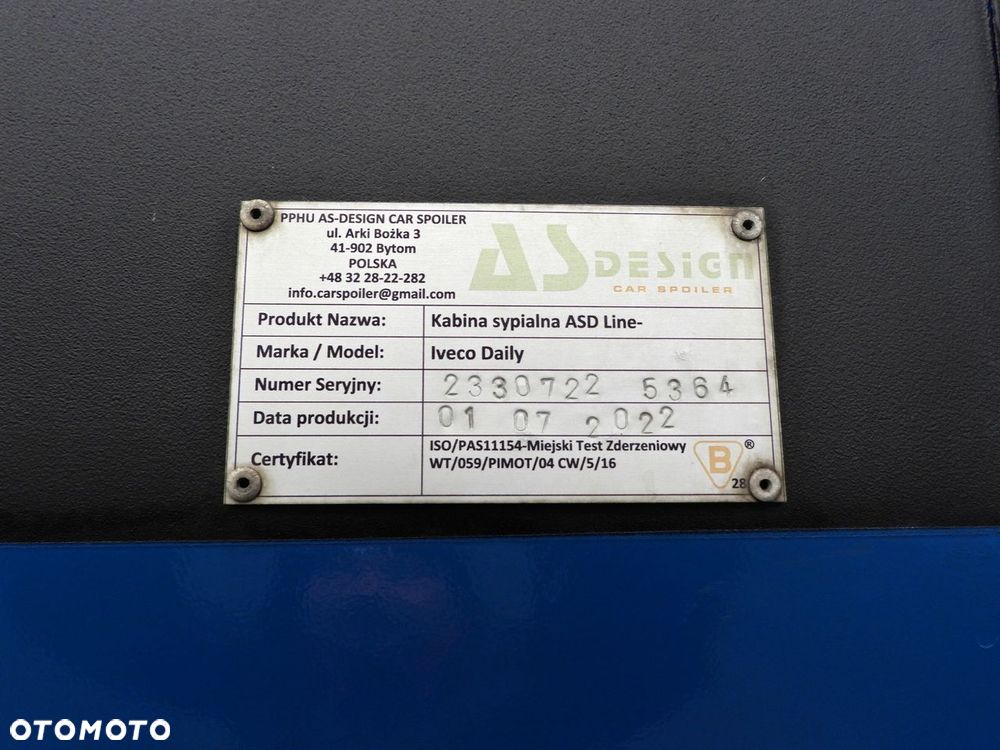 Iveco DAILY 35S21 PLANDEKA 10 PALET WEBASTO TEMPOMAT NAWIGACJA LEDY AUTOMAT HI-MATIC KLIMATYZACJA  210KM - 17