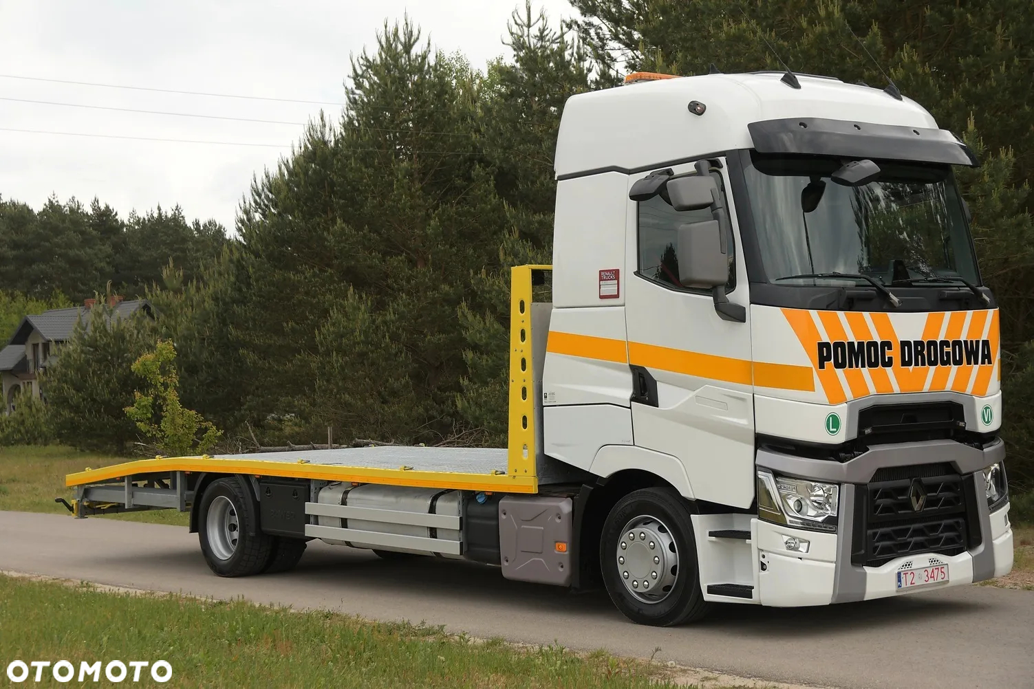 Renault GAMA=T480=13L=LAWETA=POMOC-DROGOWA - 10