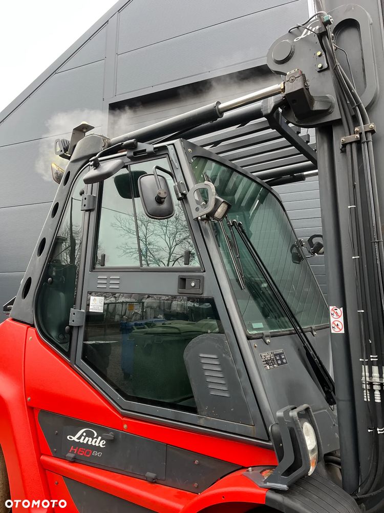 Linde H60T, H60D 396-03 Gaz LPG Kabina Klima Pozycjoner Przesuw boczny - 11