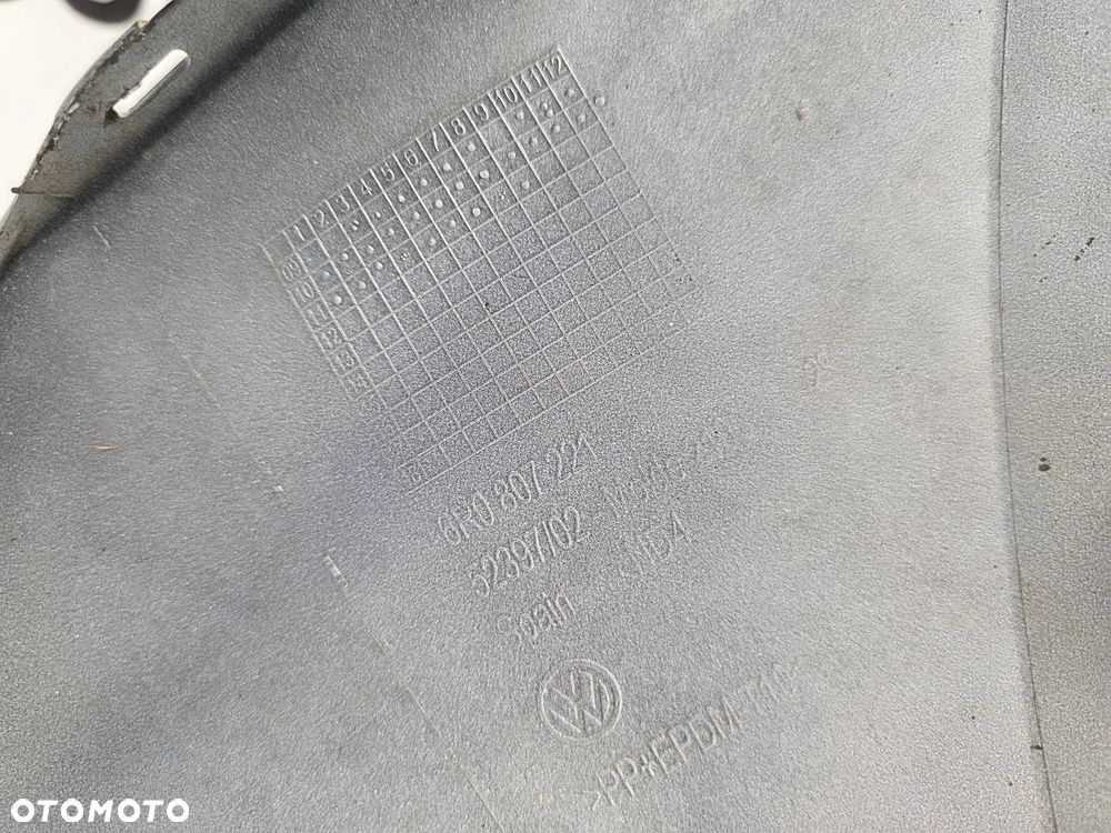 VW POLO 6R0 V 09- ZDERZAK PRZEDNI PRZÓD BEZ SPRYSKÓW I BEZ PDC NR 6R0807211 NR AUKCJI NZ2091 - 27
