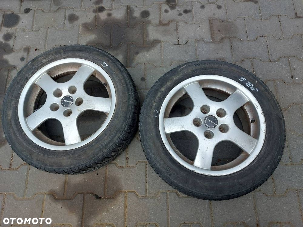 FELGI ALUMINIOWE 2 SZT 5x112 7Jx16 ET38 FI57,1 VW AUDI SKODA KBA45563 - 1