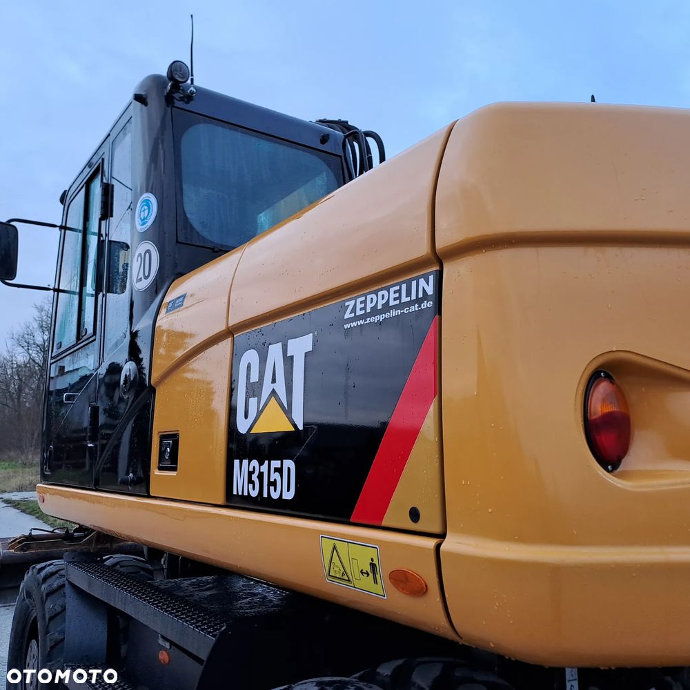 Caterpillar M315D Koparka kołowa 9600 MTG / Z Niemiec / Skarpówka / Verachtert WYJĄTKOWY STAN !!! - 10