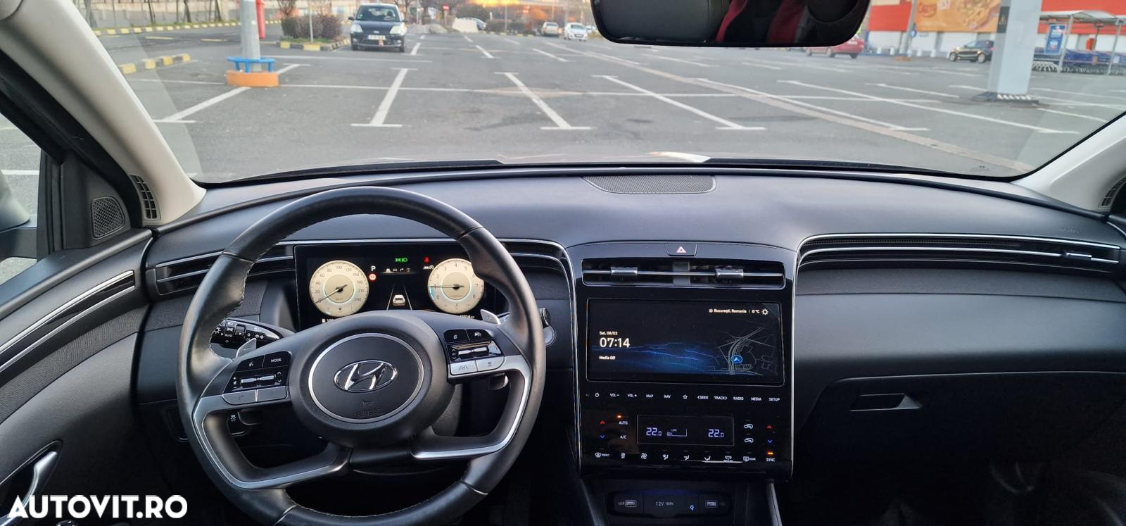 Hyundai Tucson 1.6 l MHEV 180 CP 4WD 7DCT Luxury - 21