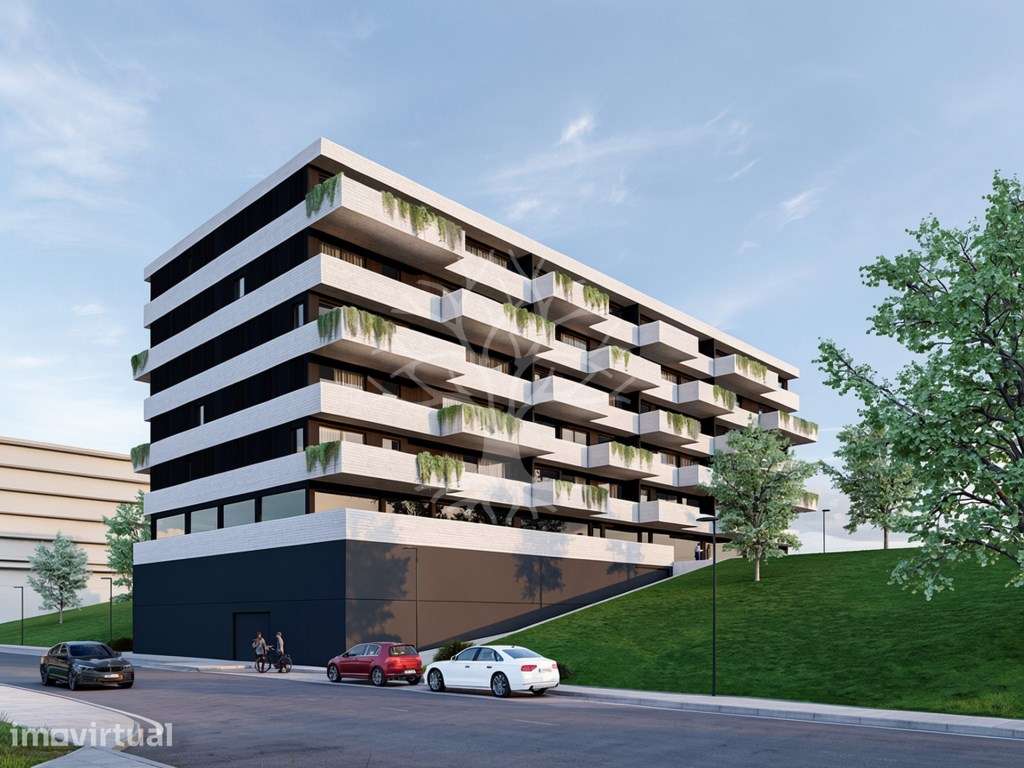 Apartamento T3 em Construção com Varanda e Lugar de Garagem em Valo... - Grande imagem: 4/15