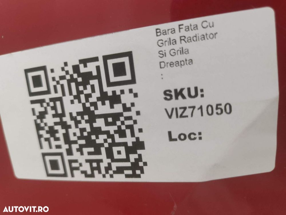 Bara Fata Cu Grila Radiator Si Grila Dreapta   Skoda Scala Facelift 20 - 8