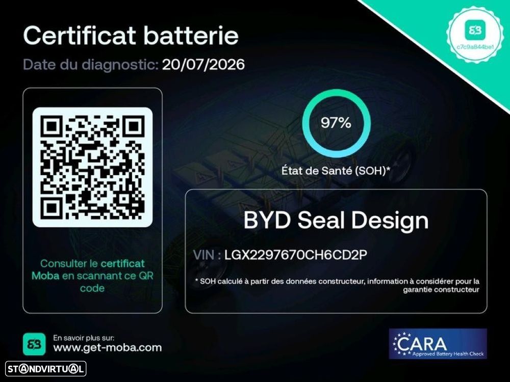 BYD Seal 82.5 kWh Design — fotografia 2