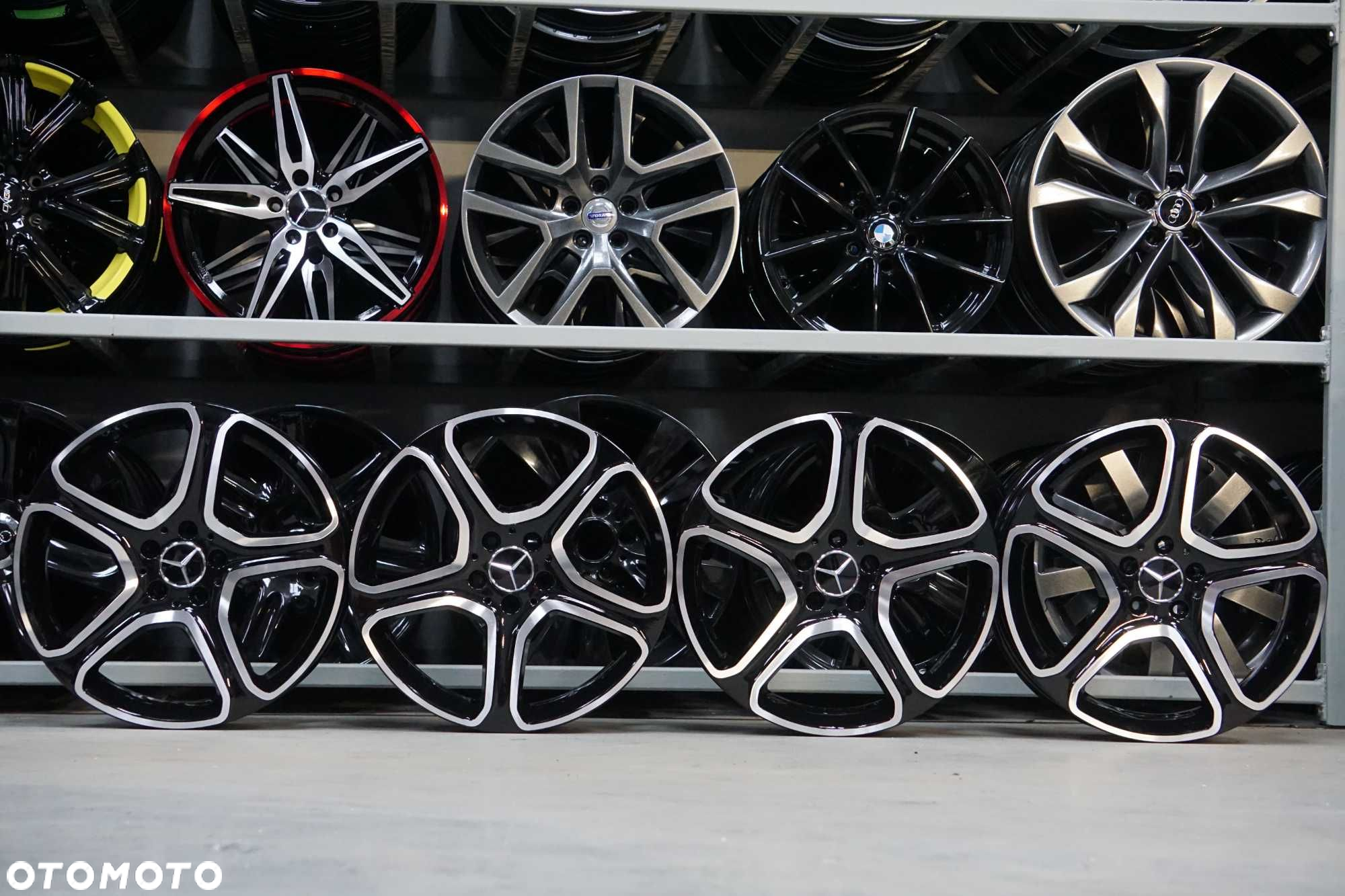 Alufelgi oryginał Mercedes GLK 5x112 7,5Jx19 et47 czarny polysk i cnc - 6