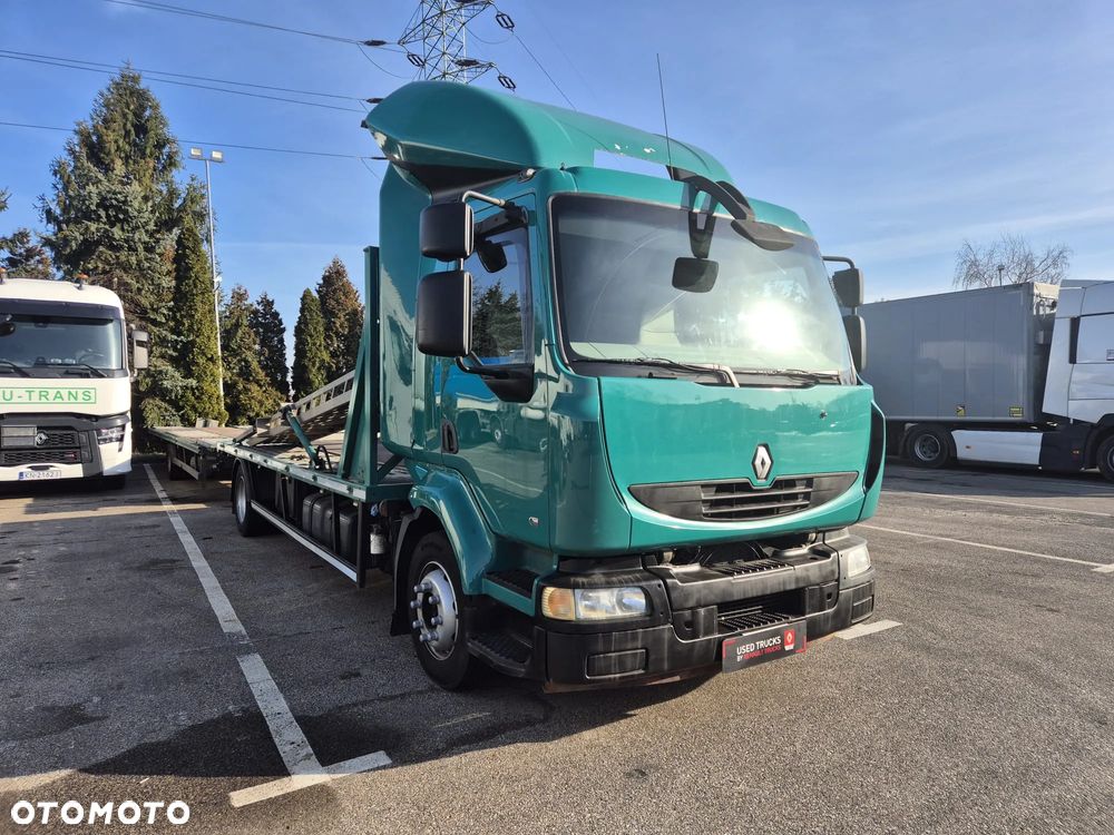 Renault MIDLUM AUTOLAWETA ZESTAW Z PRZYCZEPĄ WINDA HYDRAULICZNA - 10