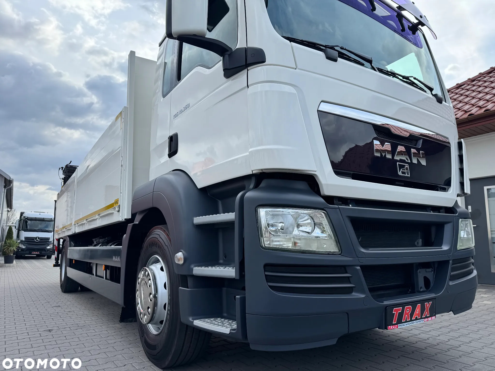 MAN TGS 18.360 4x2 z HDS PALFINGER, MANUAL, DMC 18 T - 19
