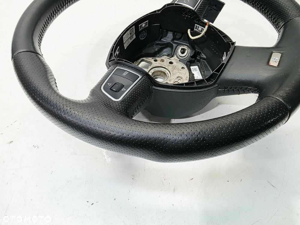 KIEROWNICA SKÓRA MULTIFUNKCJA S LINE ŁOPATKI AUDI A6 C6 4F0419091DP 25/25 - 15