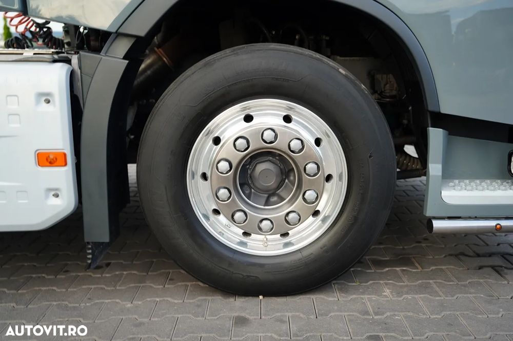 Volvo FH 540 / 6x2 / RETARDER / I-PARK COOL / ÎMPINGĂTOR / PUNTE DE DIRECȚIE / RIDICATIVĂ / SUSPENSIE PNEUMATICĂ / PIELE / IMPORTAT DIN GERMANIA / EURO 6 - 20