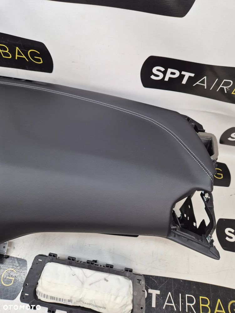 BMW 8 SERIA 8 G14 G15 G16 SKÓRA DESKA ROZDZIELCZA KONSOLA KOKPIT PULPIT PODUSZKI AIRBAG AIR BAG PASY KURTYNY KIT SET - 2