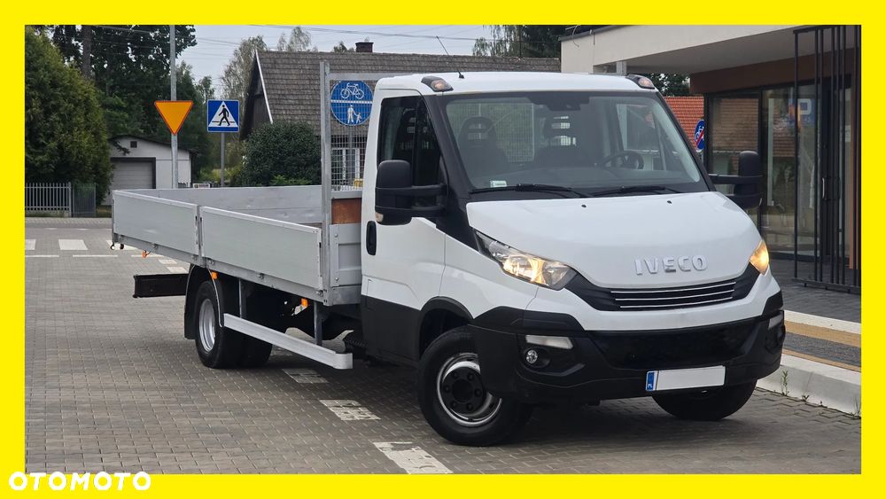 Iveco DAILY 3.0 180KM 10EP 72C18❗❗ŁADOWNOŚĆ 4 TONY / ZABUDOWA ROMCAR 5.20M / SKRZYNIA OTWARTA / ROSTAW OSI 4.35 / SKRZYNIA MANUALNA / TEMPOMAT / BURTY 40CM / SALON POLSKA / 1 WŁASCICIEL -❗❗ - 1