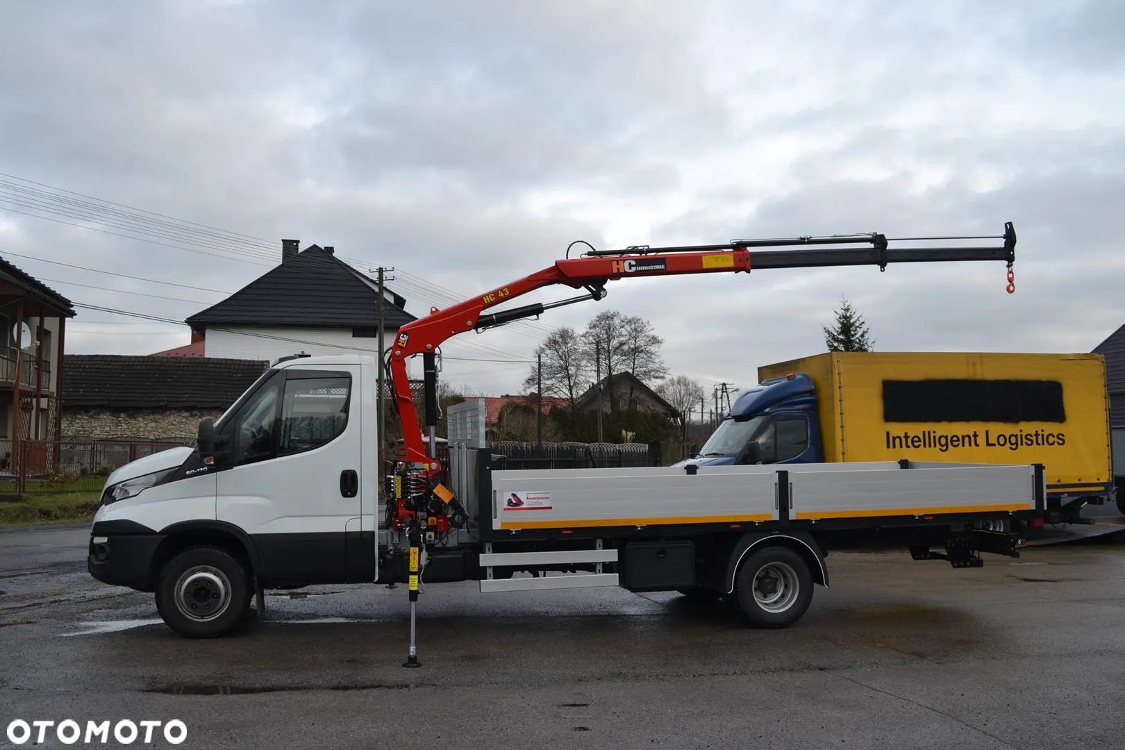 Iveco DAILY 72-180 Nowy żuraw HDS Fassi F40 HC 43A2 F50 Nowa skrzynia ładunkowa 72C18 70C18 65C - 5