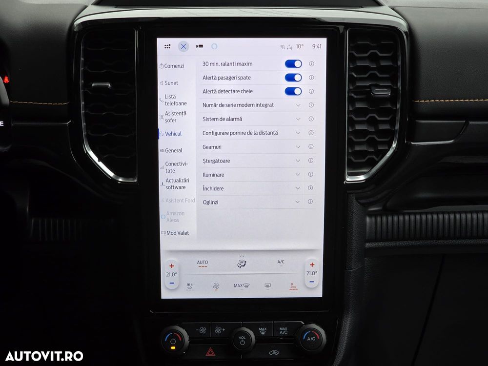 Ford Ranger Pick-Up 2.0 TD 205 CP 10AT 4x4 Double Cab Wildtrak X - 29