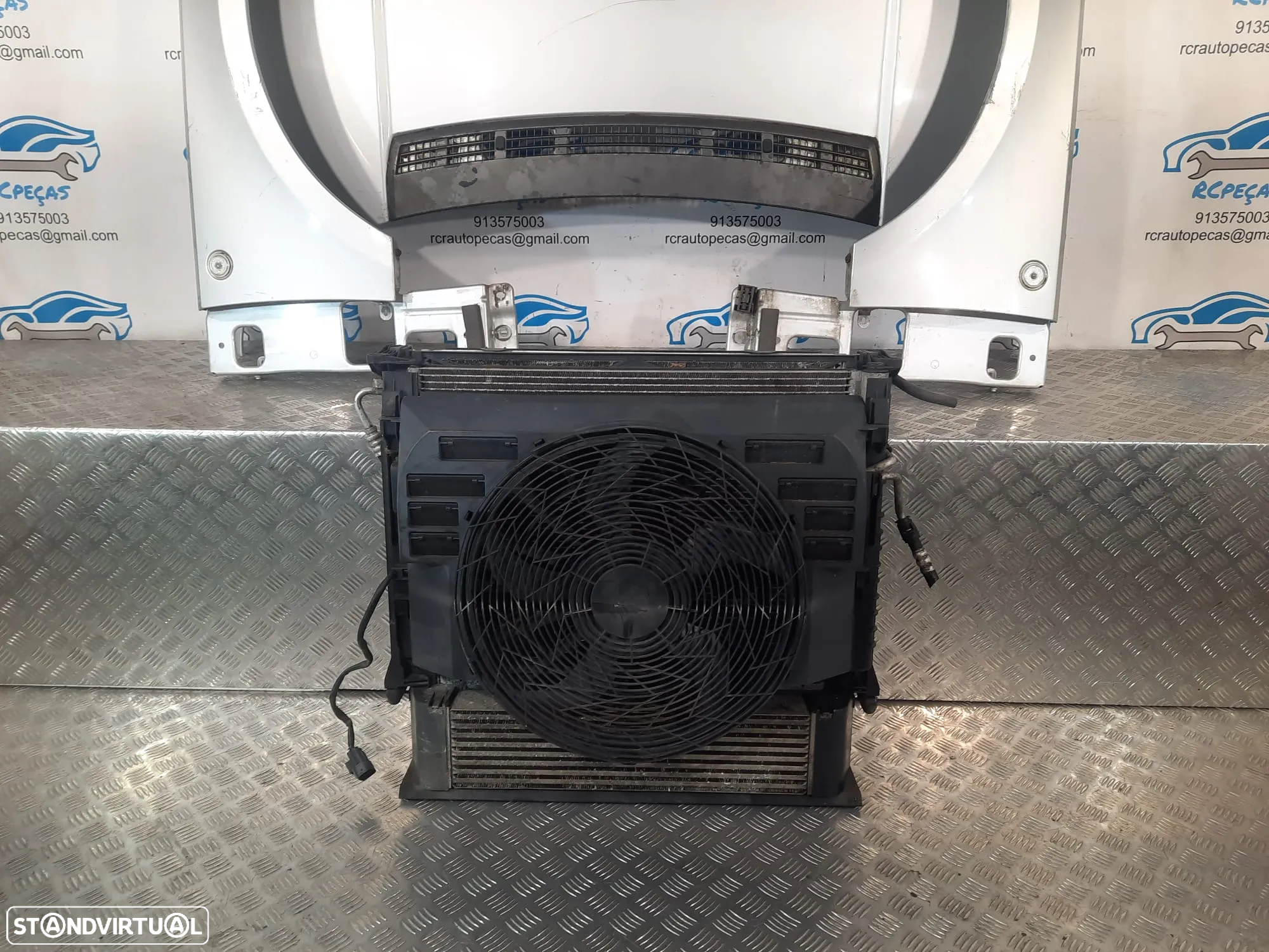 FRENTE COMPLETA LAND ROVER RANGE ROVER SPORT III 3 MK3 L322 CAPOT PARACHOQUES GUARDA-LAMAS OTICAS XENON RADIADOR VENTILADOR FRENTE FIBRA REFORÇO - 5