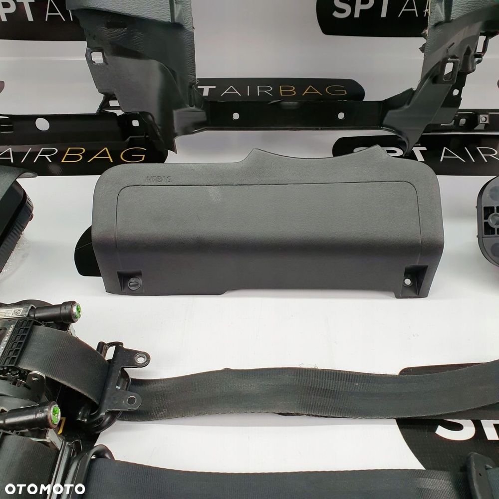 VOLVO V40 DESKA ROZDZIELCZA KONSOLA KOKPIT PULPIT PODUSZKI AIRBAG AIR BAG PASY KIT SET - 6