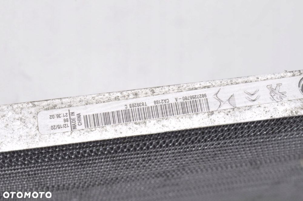 PEUGEOT 2008 II CHŁODNICA KLIMATYZACJI 9827255780 - 3