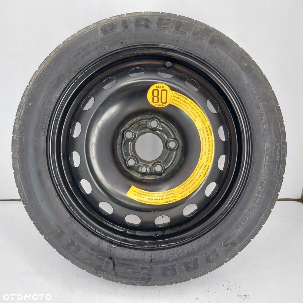 Koło dojazdowe dojazdówka 15 5x98 Fiat Tipo II 125/80R15 B2075 - 1