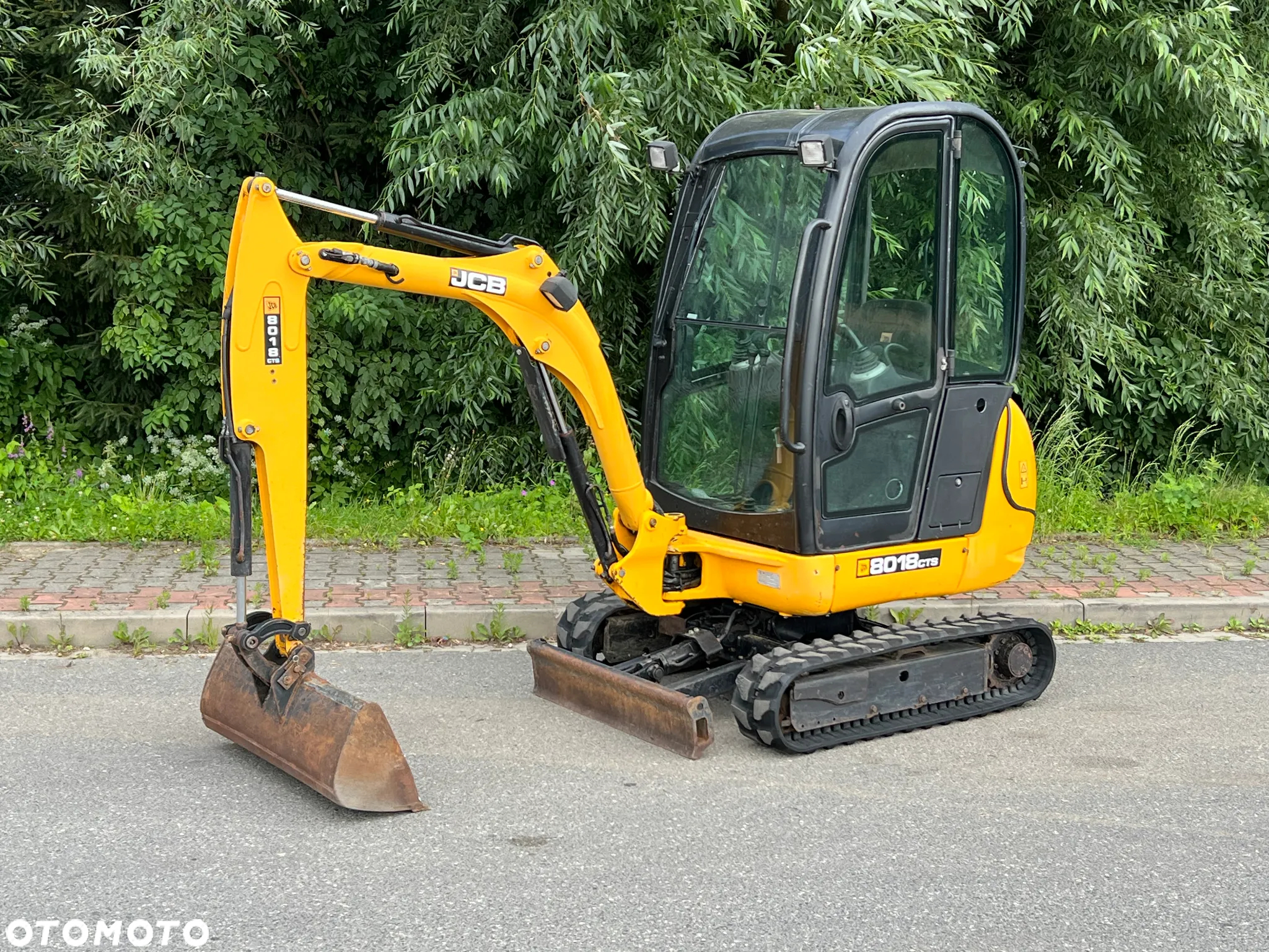 JCB MINIKOPARKA JCB 8018 3 Łyżki Stan IDEALNY - 2