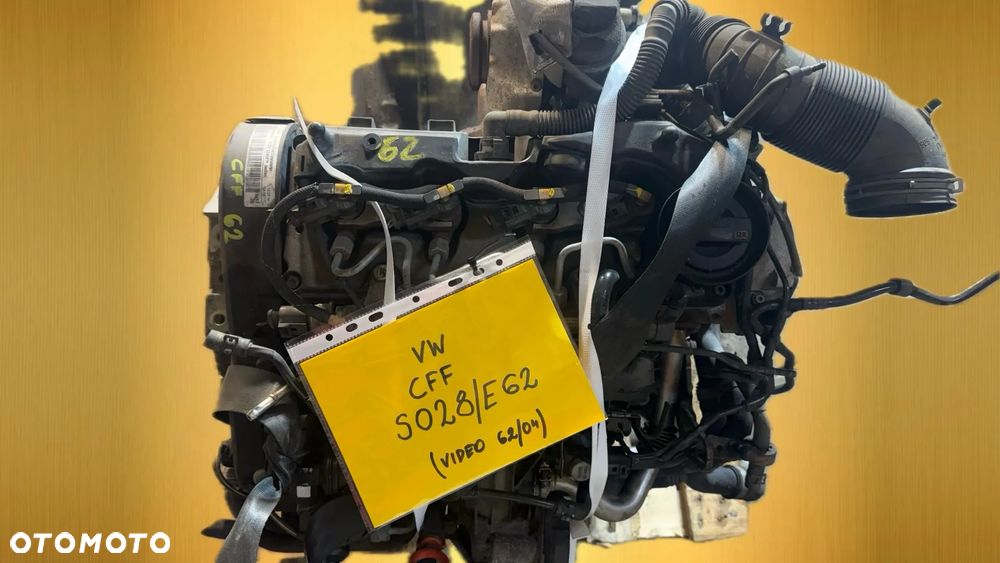 Volkswagen CFF 2.0 diesel silnik kompletny z pełnym osprzętem gotowy do montażu VIDEO PRACY SILNIKA - WHATSAPP LUB LINK W OPISIE - 4