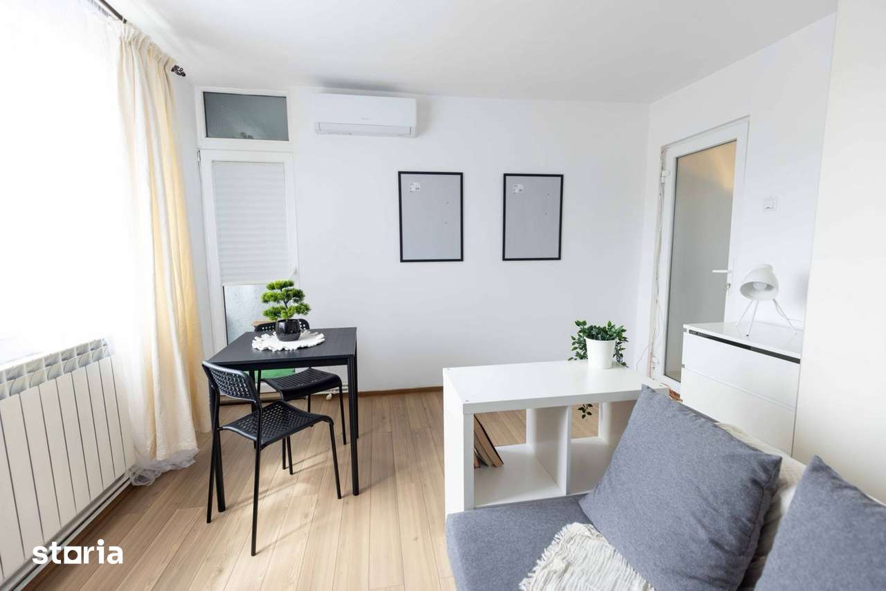 Apartament decomandat 2 camere, mobilat, utilat, balcon, zona Big, Ma — fotografia 1