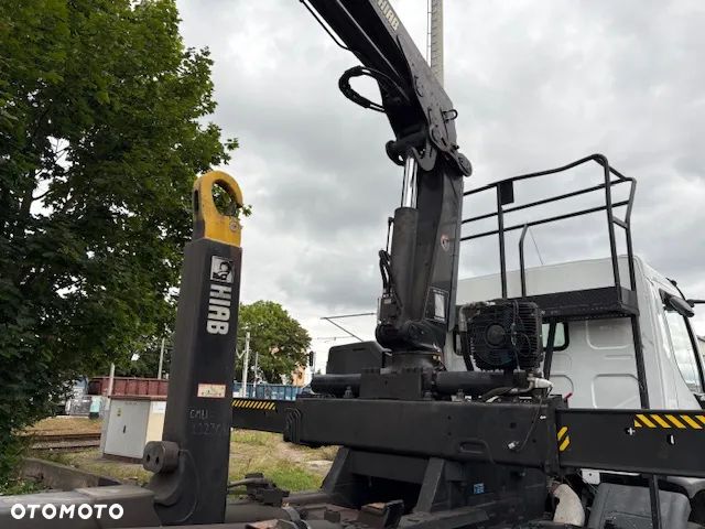 Renault Premium Lander 430 HIAB Hakowiec XP20 + HDS X-HIDUO 188 E-5 + kontener - 25