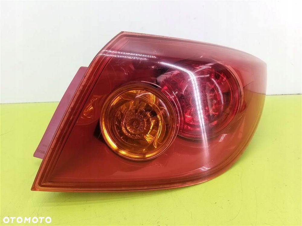 Lampa lewa tylna tył Mazda 3 I P2912 2003-2009 CZERWONA P2912 ORYGINAŁ - 1