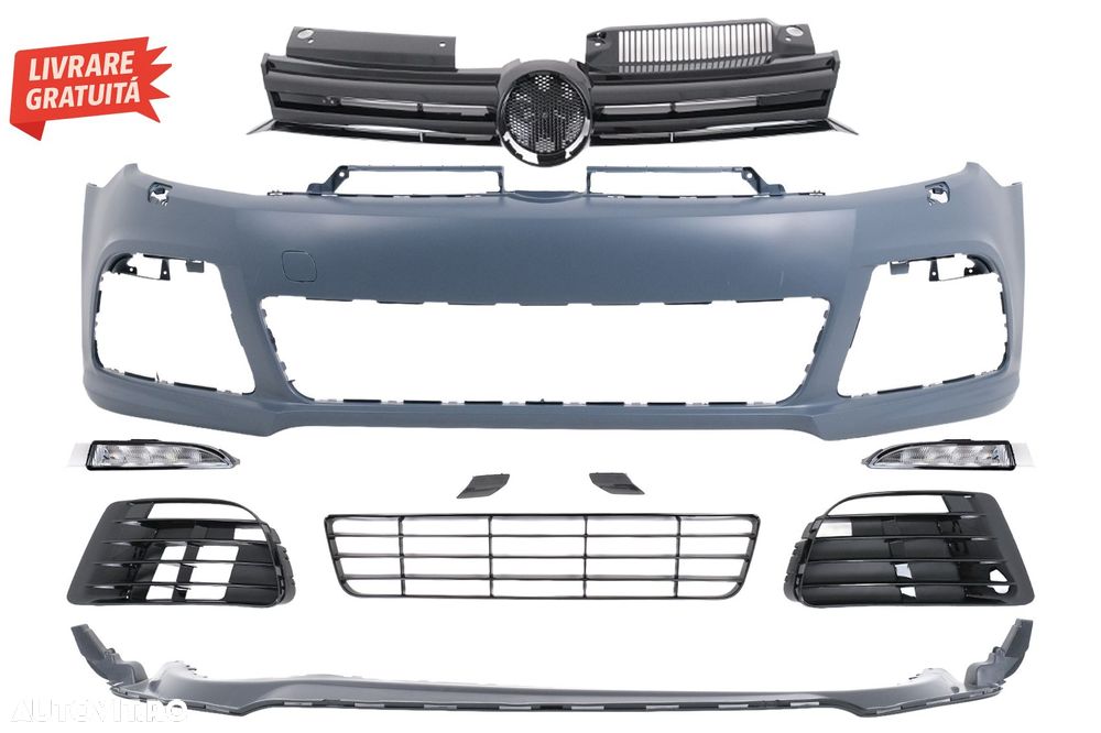 Bara Fata VW Golf 6 VI (2008-2013) R20 Look- livrare gratuita - 1
