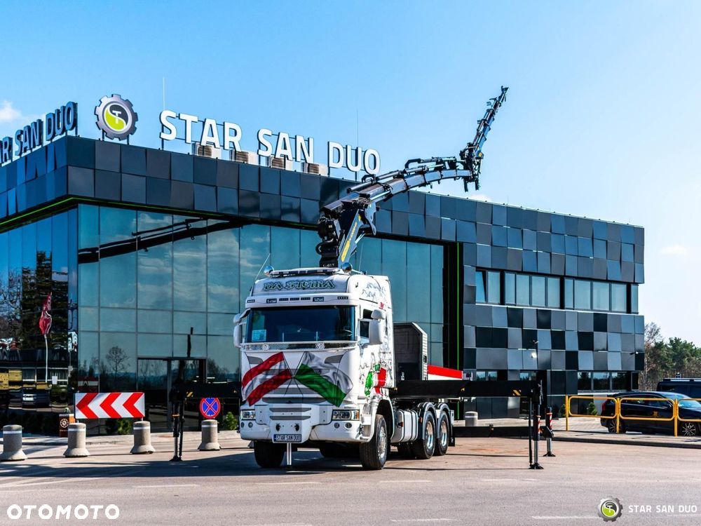 Scania R450 6x4 PALFINGER PK 53002 SH HDS Żuraw Fly Jib Siodło Wciągarka - 2