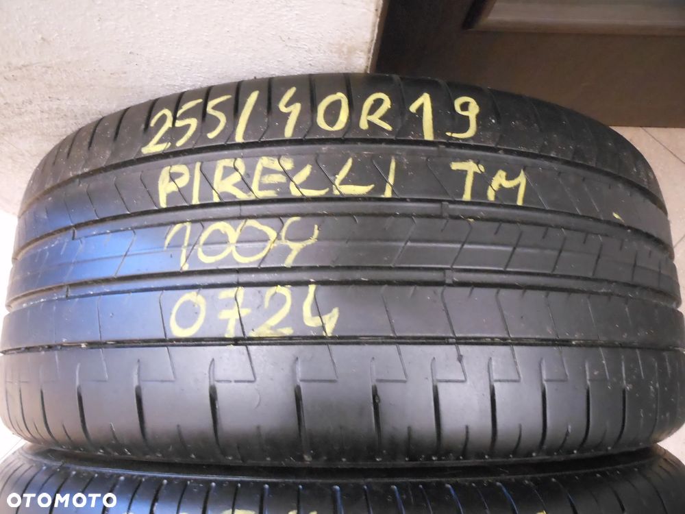 Opony 255/40r19 pirelli p zero tm I * 6,4mm lato para - 2
