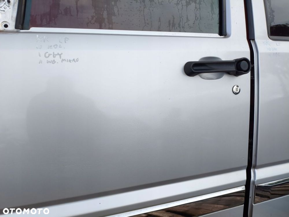 JEEP CHEROKEE LIBERTY KK 07-12 DRZWI LEWY PRZÓD SREBRNY STAN IGŁA - 4