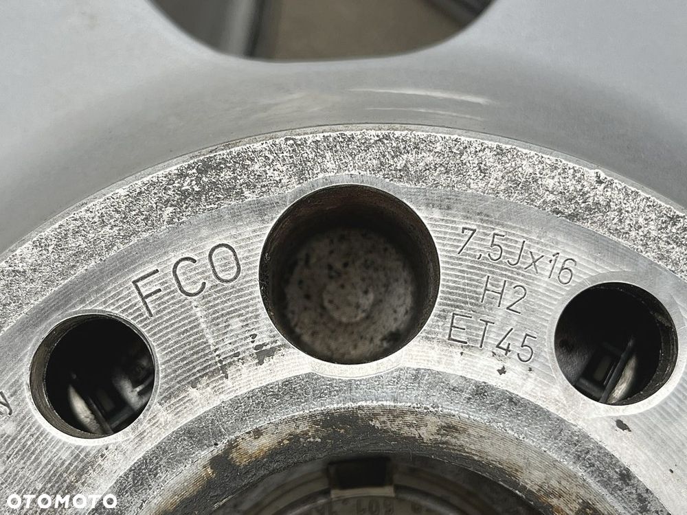 ALUFELGI 16 FELGI ALUMINIOWE ALUSY VW SKODA SEAT AUDI MERCEDES 5x112 ET45 7,5Jx16H2 R16 - 8