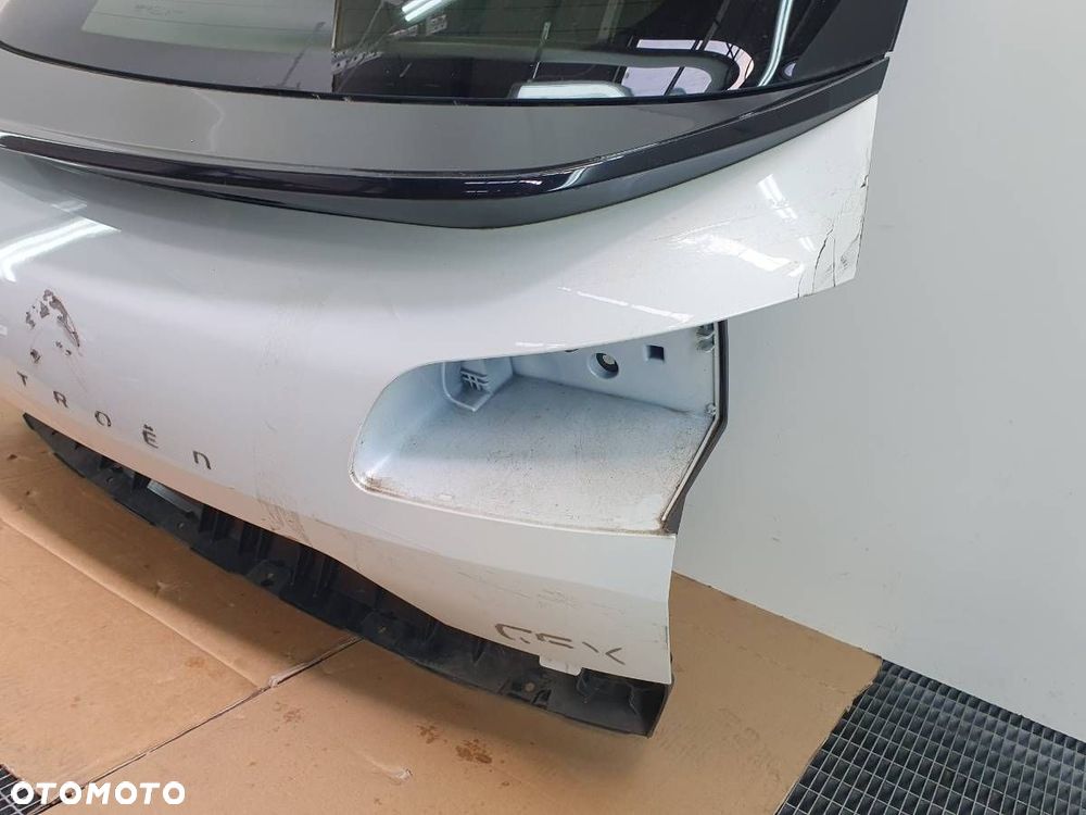 KLAPA TYŁ SZYBA TYLNA BAGAŻNIKA CITROEN C5 X USZKODZONA - 4