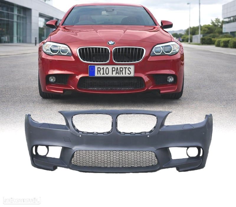 PARA-CHOQUES FRONTAL BMW F10 F11 10-13 PDC SRA LOOK M5 - 1