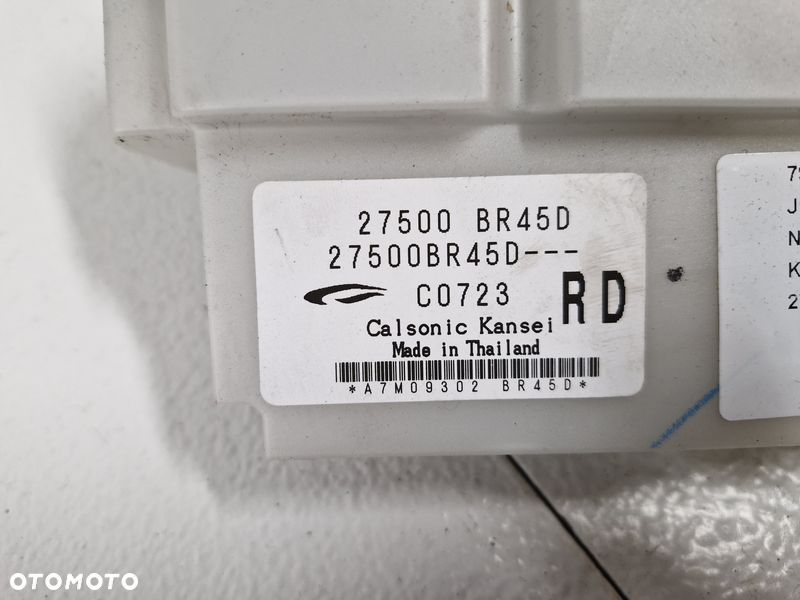 nissan qashqai 1 i j10 lift panel nawiewu klimatyzacji 27500br45d - 7