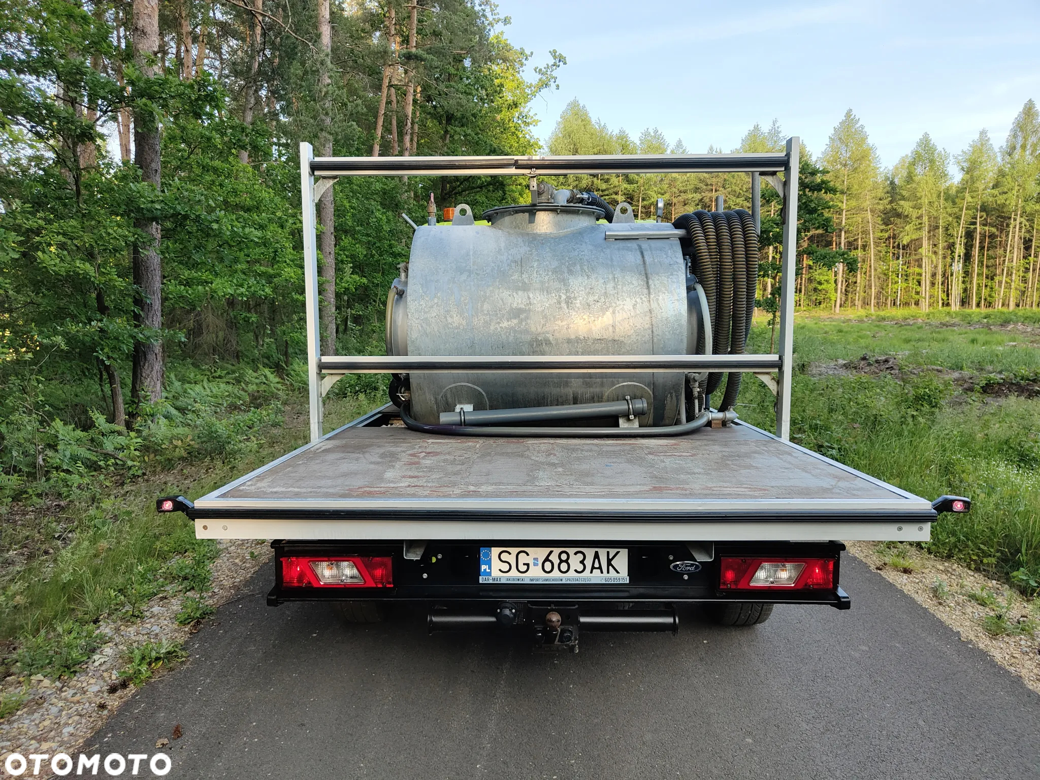 Ford Transit MK8 Toi Toi Asenizacyjny  2.0Tdci 130PS 17.02.2022r Klima Esp Euro 6 Oryginalny Przebieg 80 tys  Led Tempomat Skorzana Kierownica - 8
