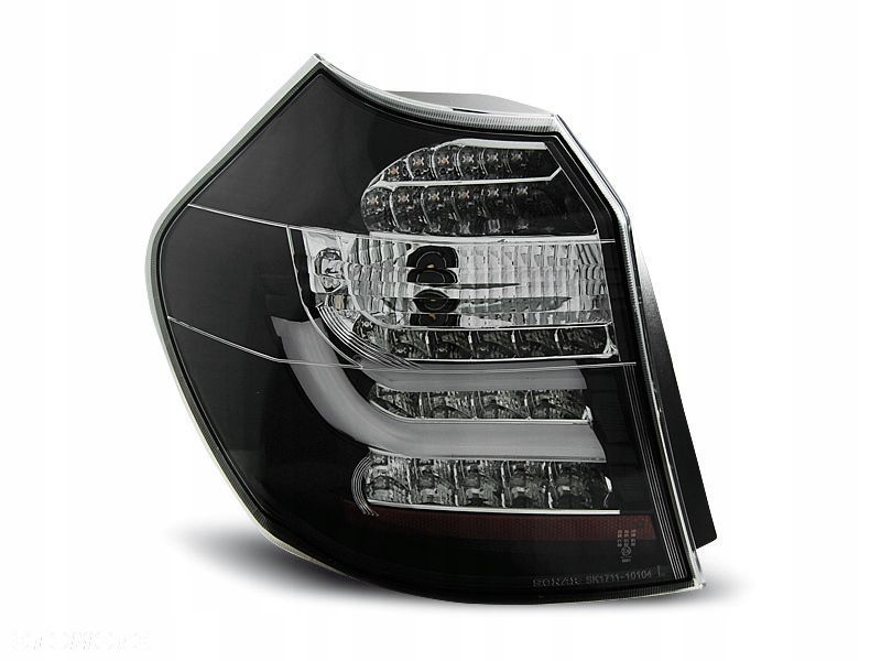 LAMPY TYLNE BMW E87 E81 09.07-11 BLACK LED BAR - 1