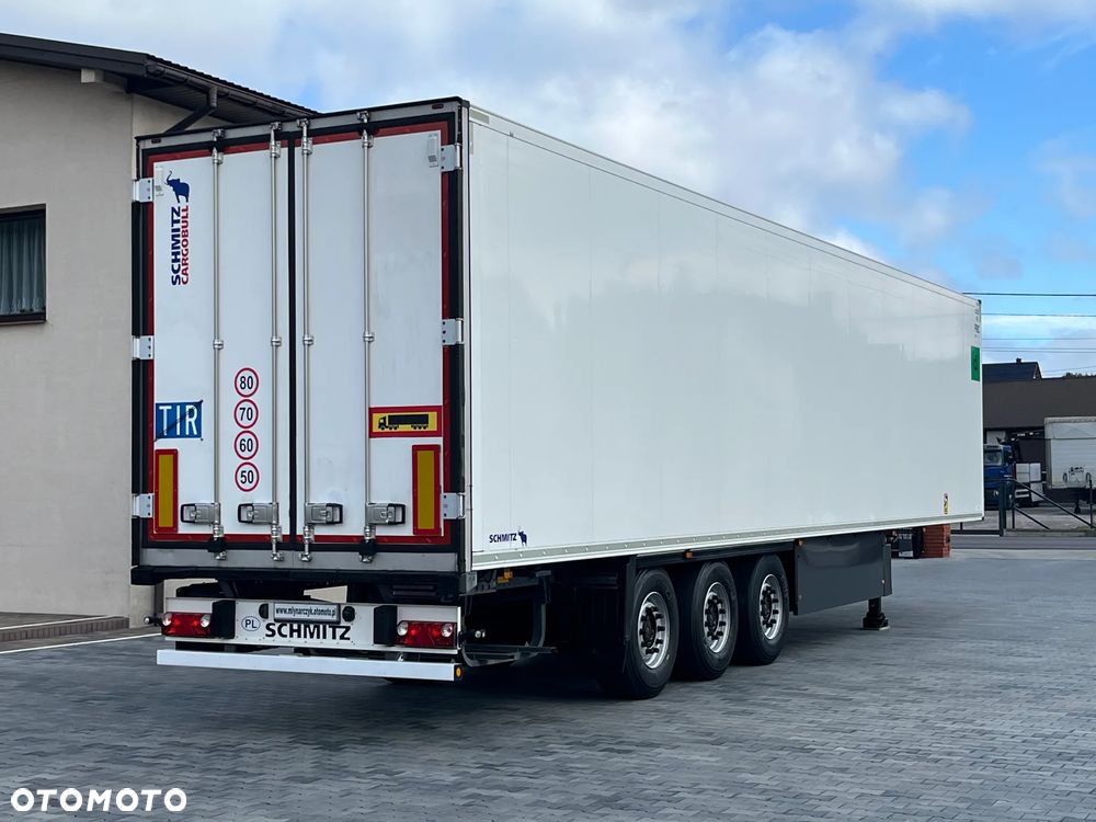 Schmitz Cargobull SCB / CHŁODNIA /  CARIER VECTOR 1550 / DRUKARKA / 4 RYGLE/  2016 / NOWE HAMULCE /  OS PODNOSZONA / ZADBANA - 1