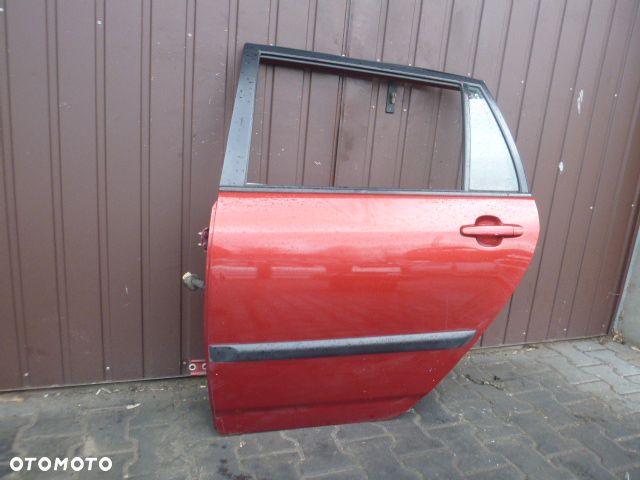 DRZWI LEWY TYŁ LEWE TYLNE KOMPLETNE TOYOTA COROLLA E12 KOMBI KOLOR 3N8 - 8